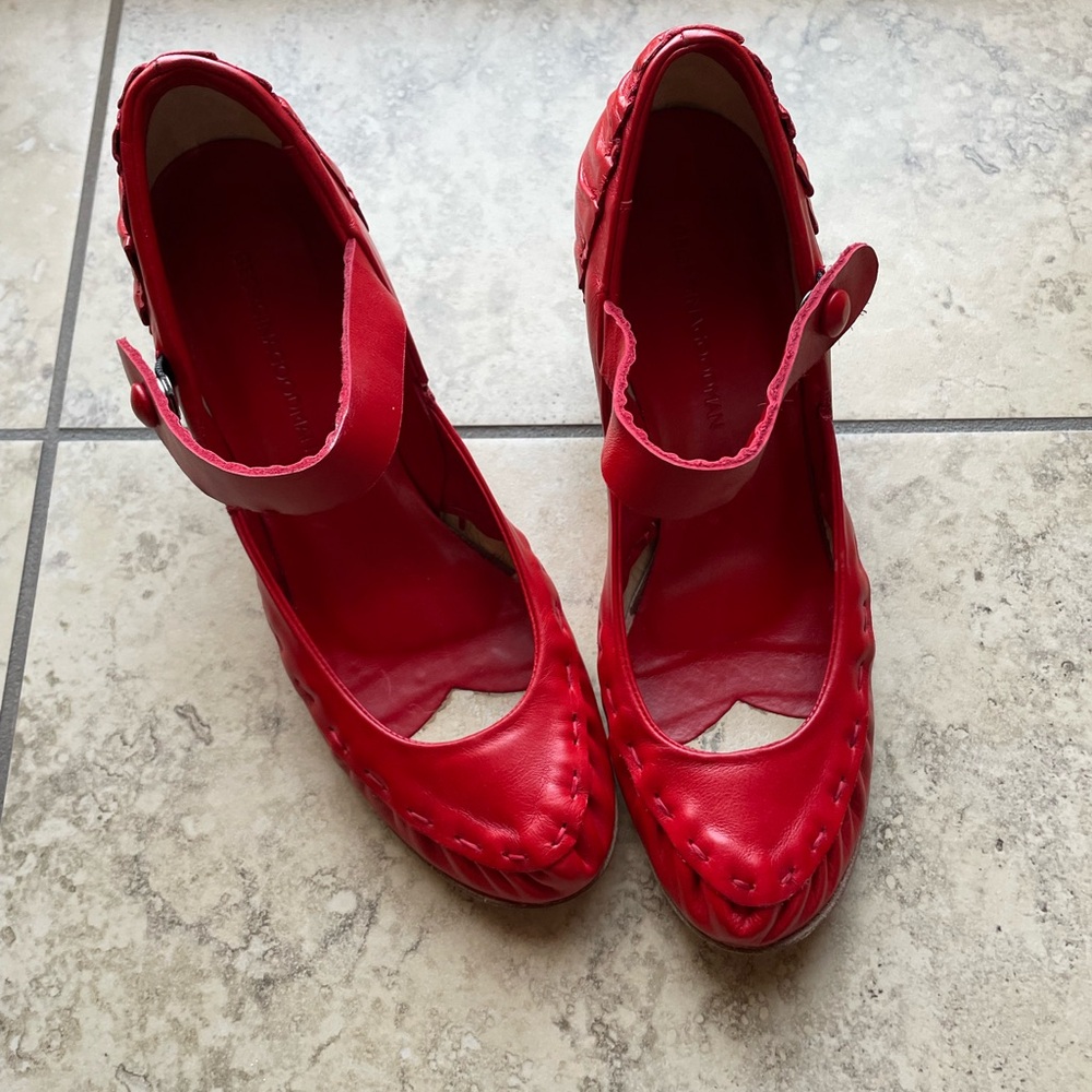 Georgina Goodman Red Heels